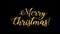 Alpha Channel Titles Text Merry Christmas and Happy New Year with Particles and Sparks Concept of Holiday, Fun, Surprise