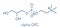 Alpha-GPC L-Alpha glycerylphosphorylcholine, choline alfoscerate molecule. Skeletal formula.