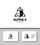 Alpha x logo