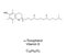 Alpha-Tocopherol, Vitamin E chemical formula and skeletal structure