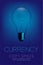 Alphabet Incandescent light bulb switch off set Currency EUR