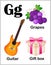 Alphabet letter G pictures