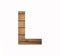 Alphabet letter L - Tongue and groove board