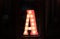 Alphabet letters in vintage style with glowing bulbs inside. Backlit marquee letters illuminated marquee letters name of