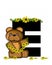 Alphabet Teddy Making Daisy Chain E