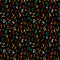 Alphabetical seamless pattern