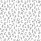 Alphabetical vector seamless pattern, abc black and white pattern