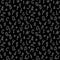 Alphabetical vector seamless pattern, abc black and white pattern