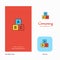 Alphabets blocks Company Logo App Icon and Splash Page Design. Creative Business App Design Elements