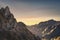 Alpi Apuane mountains and marble quarry view. Carrara, Tuscany, Italy