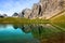 Alpin lake reflection