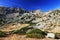 Alpine autumnal landscape in National Park Retezat