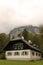 Alpine bavarian house.St Bartholoma.Konigssee.Germany