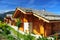 Alpine chalets