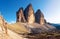 Alpine dolomit - Tre Cime mountain