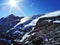 Alpine glacier below the top Clariden