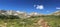 Alpine hiking trail in Colorado mountains