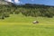 Alpine huts in the Natur park Riedingtal Zederhaus, Austria