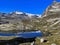 Alpine Ice Reflections: Panoramic Glacier Lake Views, Hautes Alps, France