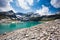 Alpine lake in the Alps Weissee