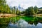 Alpine lake - Cervino Matterhorn