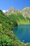Alpine lake (lago) Morasco, Formazza valley, Italy