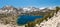 Alpine Lake Panorama