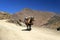 Alpine landscape in Atlas Mountains