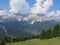 Alpine landscape of Sesto Dolomites, South Tyrol, Italy