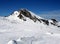 Alpine landscape and ski lift