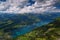 Alpine landscape, Walensee lake, Switzerland