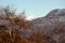 Alpine landscape in wintertime