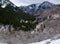 Alpine Loop Scenic Drive at American Fork Canyon in the winter time. Utah. US