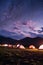 Alpine Majesty: Camping with a Star-Studded Milky Way