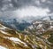 Alpine mountain road, Grimsel Pass, Switzerland