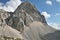 Alpine mountain - rockslides