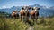 Alpine Pastoral Symphony: Cows Grazing in Salzburg