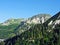 Alpine peaks Sichli, Gamsberg and Wissen Frauen in the Alviergruppe mountain range