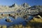 Alpine reflections in Sierra Nevada Mountains