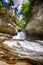 Alpine river in Ordesa National Park in Aragon, Spain.