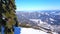 Alpine scenery and St Gilgen valley from Zwolferhorn peak, Salzkammergut, Austria