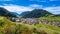 Alpine scenery surrounding the Austrian village of Nauders