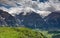 Alpine scenic view, Grindelwald - Switzerland