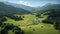 Alpine Splendor: A Captivating Aerial Journey through Bavarian Serenity