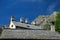 Alpine stone roofs. Alpe Devero, Italy