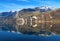 Alpine view of Walensee Lake in Switzerland