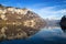 Alpine view of Walensee Lake in Switzerland