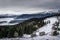 Alpine village Zajamniki in winter season, Slovenia