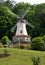 Alpine windmill in Helen village