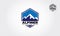 Alpiner Adventure Wear Vector Logo Template. 